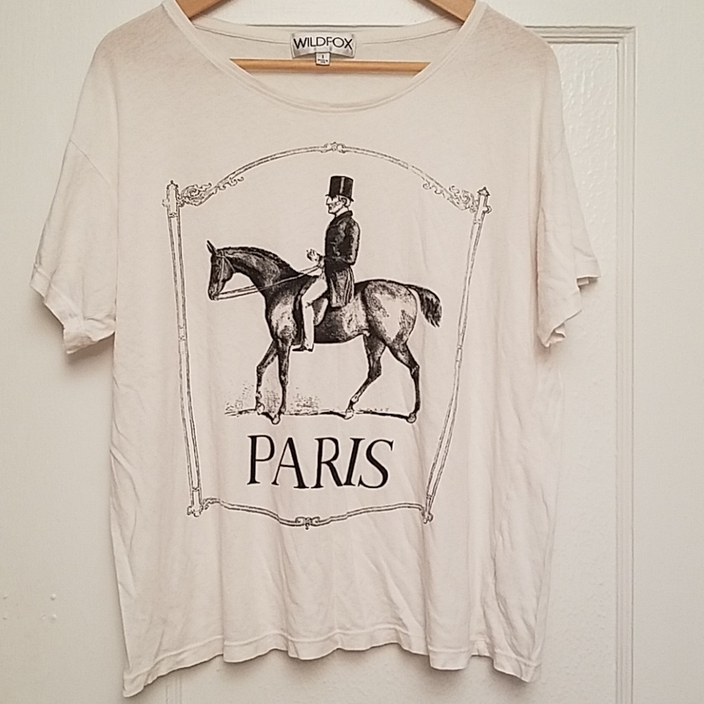 Wildfox oversized tee